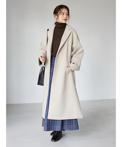 Green　Parks（グリーンパークス）の「チェックマーメイドスカート＊（スカート・レディース・モカ/グリーン/ブルー・FREE）」の20枚目の写真