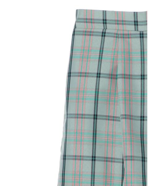 Green　Parks（グリーンパークス）の「チェックマーメイドスカート＊（スカート・レディース・モカ/グリーン/ブルー・FREE）」の5枚目の写真