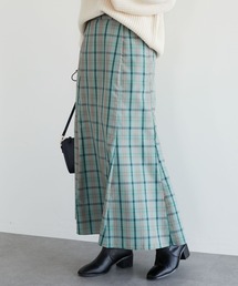 Green　Parks | チェックマーメイドスカート＊(スカート)