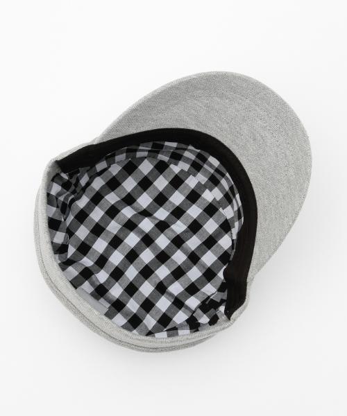 BEAMS（ビームス）の「BEAMS / カノコ リブ ワークキャップ 15SS（キャップ・メンズ・グレー/ブラック/ネイビー・ONE SIZE）」の12枚目の写真
