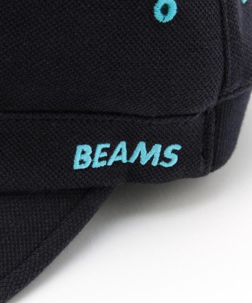 BEAMS（ビームス）の「BEAMS / カノコ リブ ワークキャップ 15SS（キャップ・メンズ・グレー/ブラック/ネイビー・ONE SIZE）」の4枚目の写真