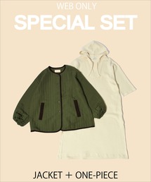 Johnbull（ジョンブル）の「【WEB限定】キルティングジャケット2点セット（その他・レディース）」