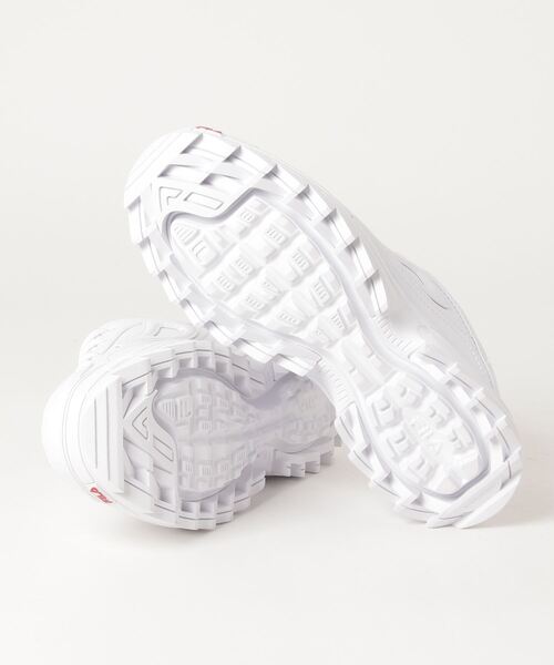 FILA(フィラ)の「FILA/フィラ ディストーター ハート スニーカー アグリーシューズ 厚底 韓国 WSS21083-128(スニーカー・レディース・ホワイト×レッド・23.0cm/23.5cm/25.0cm/24.5cm/24.0cm)」の3枚目の写真