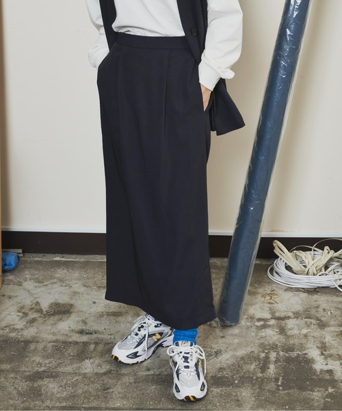 Auntie Rosa Holiday（アンティローザホリデー）の「カラータイトスカート（スカート・レディース・ネイビー/グリーン/ピンク・MEDIUM/SMALL）」の3枚目の写真