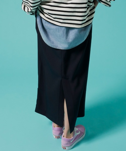 Auntie Rosa Holiday（アンティローザホリデー）の「カラータイトスカート（スカート・レディース・ネイビー/グリーン/ピンク・MEDIUM/SMALL）」の11枚目の写真