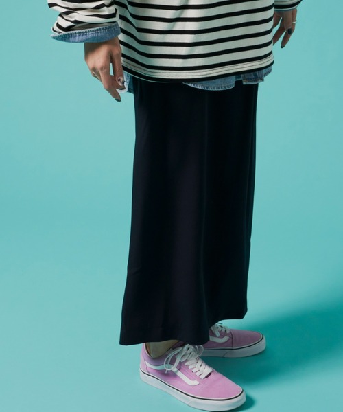 Auntie Rosa Holiday（アンティローザホリデー）の「カラータイトスカート（スカート・レディース・ネイビー/グリーン/ピンク・MEDIUM/SMALL）」の10枚目の写真