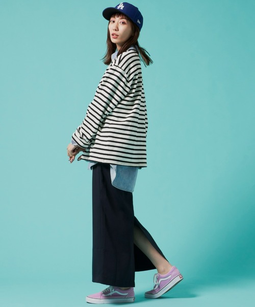 Auntie Rosa Holiday（アンティローザホリデー）の「カラータイトスカート（スカート・レディース・ネイビー/グリーン/ピンク・MEDIUM/SMALL）」の7枚目の写真