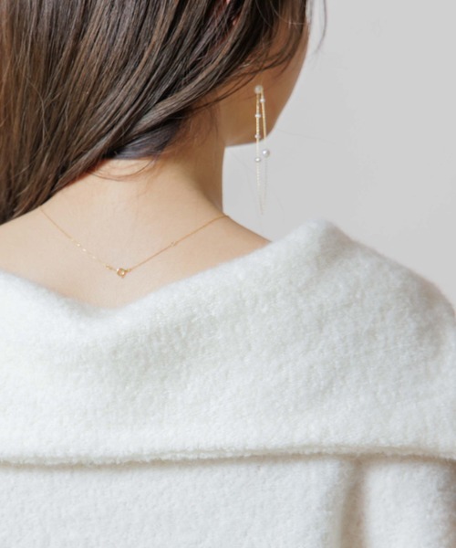 flower（フラワー）の「アイシクルパールイヤリング（イヤリング・レディース・ゴールド・FREE）」の8枚目の写真