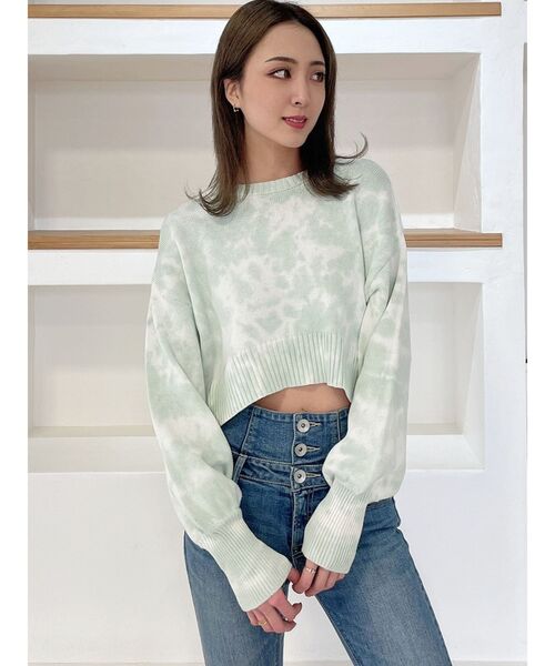 トップス KAMIYA Dyeing Button Knit KAMIYA Dyeing Button Knit
