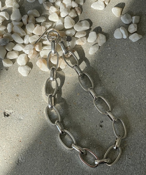 PHILIPPE AUDIBERT（フィリップ オーディベール）の「PHILIPPE AUDIBERT/シルバーチェーンネックレス（ネックレス・レディース・シルバー・FREE）」の2枚目の写真