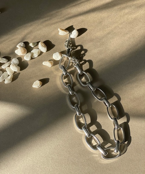 PHILIPPE AUDIBERT（フィリップ オーディベール）の「PHILIPPE AUDIBERT/シルバーチェーンネックレス（ネックレス・レディース・シルバー・FREE）」の3枚目の写真