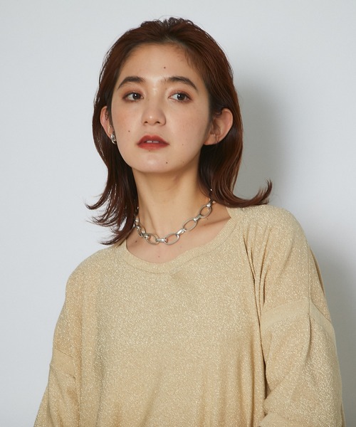 PHILIPPE AUDIBERT（フィリップ オーディベール）の「PHILIPPE AUDIBERT/シルバーチェーンネックレス（ネックレス・レディース・シルバー・FREE）」の11枚目の写真