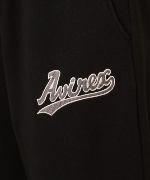 AVIREX（アヴィレックス）の「【直営店限定】ベースボール スウェット パンツ / BASEBALL SWEAT PANTS / アヴィレックス / AVIREX（スウェットパンツ・レディース・ブラック/ライトグレー・MEDIUM/LARGE/X-LARGE）」の6枚目の写真