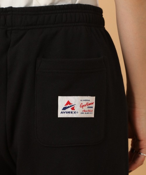AVIREX（アヴィレックス）の「【直営店限定】ベースボール スウェット パンツ / BASEBALL SWEAT PANTS / アヴィレックス / AVIREX（スウェットパンツ・レディース・ブラック/ライトグレー・MEDIUM/LARGE/X-LARGE）」の8枚目の写真