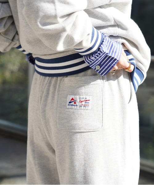 AVIREX（アヴィレックス）の「【直営店限定】ベースボール スウェット パンツ / BASEBALL SWEAT PANTS / アヴィレックス / AVIREX（スウェットパンツ・レディース・ブラック/ライトグレー・MEDIUM/LARGE/X-LARGE）」の18枚目の写真