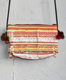 【ヴィンテージ古着】エスニック調 装飾 バッグ