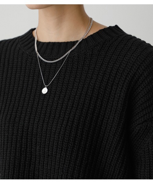 AZUL by moussy(アズールバイマウジー)の「SHORT COLOR KNIT(ニット/セーター・レディース・レッド/ブラック/グレー/グリーン/ライトイエロー・FREE)」の12枚目の写真