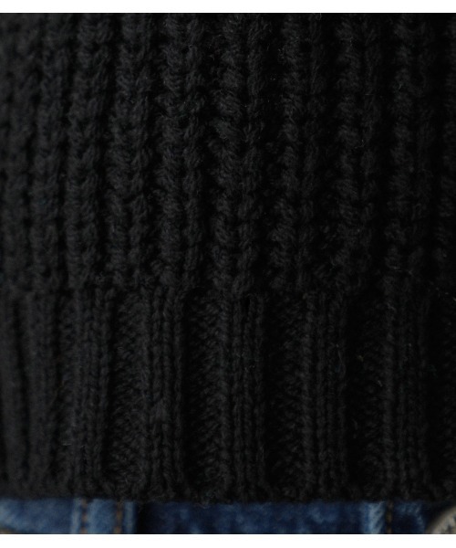 AZUL by moussy(アズールバイマウジー)の「SHORT COLOR KNIT(ニット/セーター・レディース・レッド/ブラック/グレー/グリーン/ライトイエロー・FREE)」の14枚目の写真