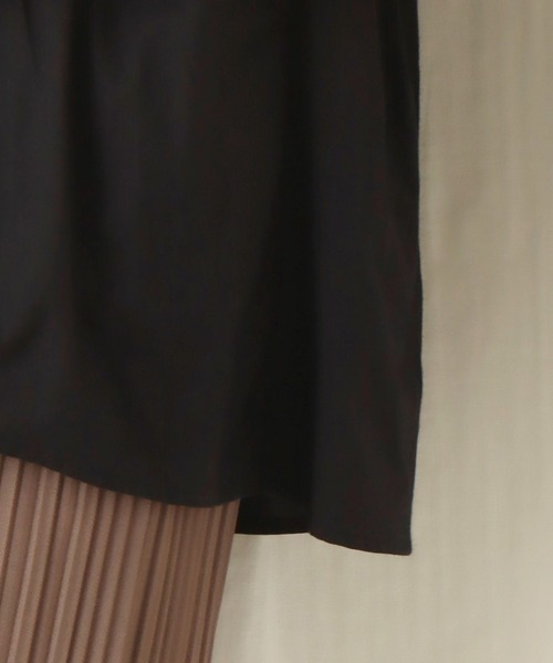 libelle more(リベル モア)の「アシンメトリーギャザーブラウス(シャツ/ブラウス・レディース・ブラック/ベージュ/ホワイト/ブルー・M)」の12枚目の写真