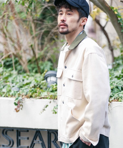 URBAN RESEARCH Sonny Label（アーバンリサーチサニーレーベル）の「配色カバーオール（カバーオール・メンズ・ネイビー/オフホワイト/カーキ・MEDIUM/LARGE）」の14枚目の写真