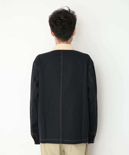 URBAN RESEARCH Sonny Label（アーバンリサーチサニーレーベル）の「配色カバーオール（カバーオール・メンズ・ネイビー/オフホワイト/カーキ・MEDIUM/LARGE）」の11枚目の写真