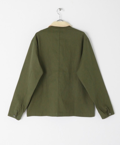 URBAN RESEARCH Sonny Label（アーバンリサーチサニーレーベル）の「配色カバーオール（カバーオール・メンズ・ネイビー/オフホワイト/カーキ・MEDIUM/LARGE）」の9枚目の写真