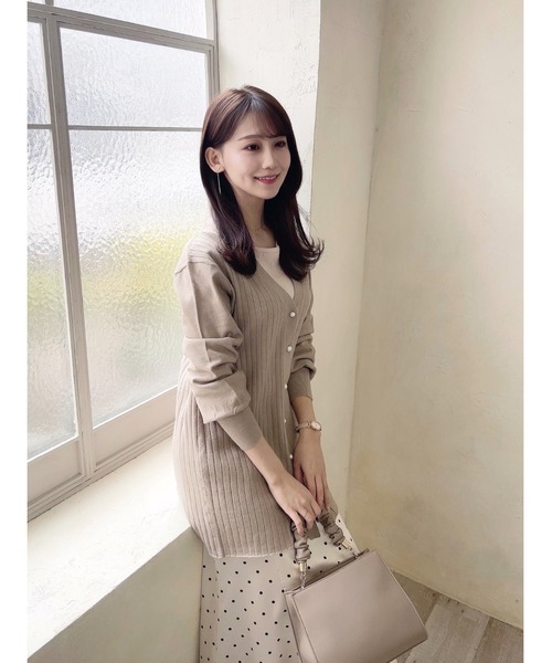 HALUHIROINE（ハルヒロイン）の「シャーリングハンドルバッグ（ハンドバッグ・レディース・グレイッシュベージュ/ライトベージュ・FREE）」の5枚目の写真