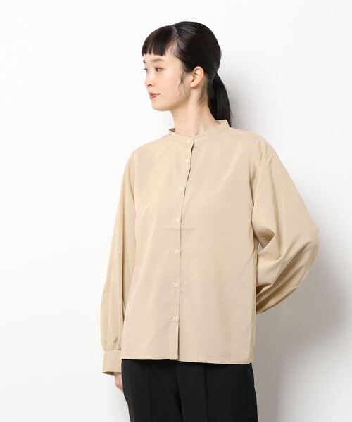 ehka sopo(エヘカソポ)の「チェック柄パフスリーブブラウス(シャツ/ブラウス・レディース・ブラック/イエロー/オレンジ/グリーン・フリ-)」の10枚目の写真