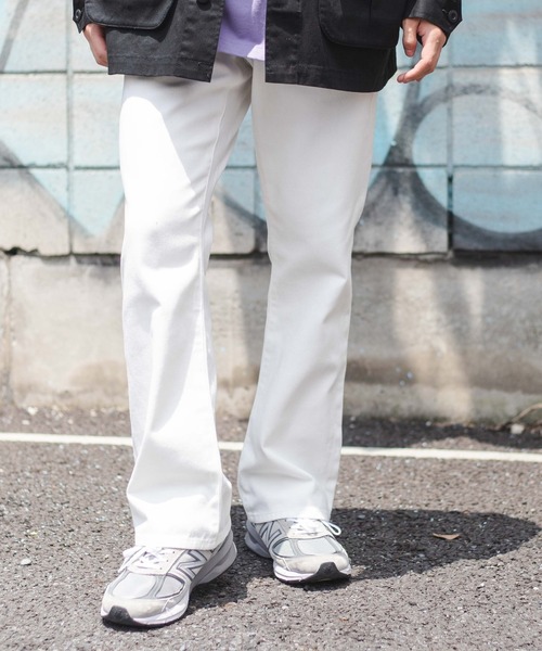 THE STANDARD（ザスタンダード）の「WEGO/デニムフレアパンツ（デニムパンツ・メンズ・ブラック/インディゴブルー/ライトインディゴブルー/ホワイト・SMALL/MEDIUM/LARGE）」の16枚目の写真