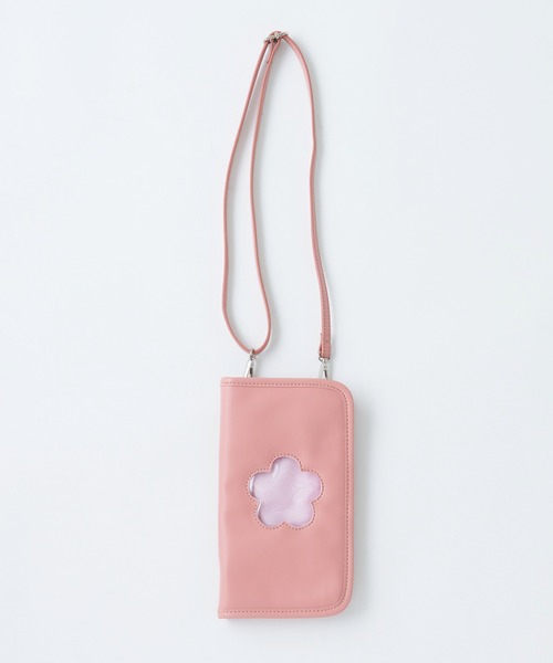 OLIVE des OLIVE（オリーブデオリーブ）の「マルチポーチ（ポーチ・レディース・レッド/サックスブルー/ピンク/イエロー/グリーン・FREE）」の5枚目の写真