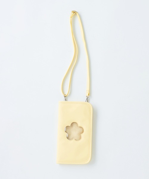 OLIVE des OLIVE（オリーブデオリーブ）の「マルチポーチ（ポーチ・レディース・レッド/サックスブルー/ピンク/イエロー/グリーン・FREE）」の4枚目の写真