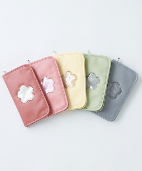 OLIVE des OLIVE（オリーブデオリーブ）の「マルチポーチ（ポーチ・レディース・レッド/サックスブルー/ピンク/イエロー/グリーン・FREE）」の6枚目の写真