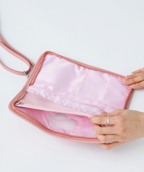 OLIVE des OLIVE（オリーブデオリーブ）の「マルチポーチ（ポーチ・レディース・レッド/サックスブルー/ピンク/イエロー/グリーン・FREE）」の15枚目の写真