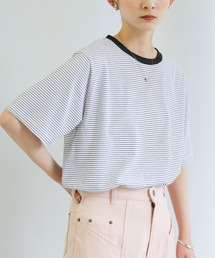 select MOCA | 2022 SS バイカラーボーダーTシャツ(Tシャツ/カットソー)