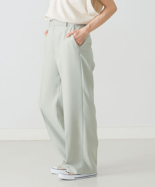 BEAMS LIGHTS（ビームスライツ）の「BEAMS LIGHTS / ソフトストレート パンツ（その他パンツ・レディース・ブラウン/オリーブ/イエロー系その他4・38/36）」の14枚目の写真