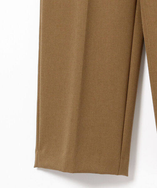 BEAMS LIGHTS（ビームスライツ）の「BEAMS LIGHTS / ソフトストレート パンツ（その他パンツ・レディース・ブラウン/オリーブ/イエロー系その他4・38/36）」の21枚目の写真