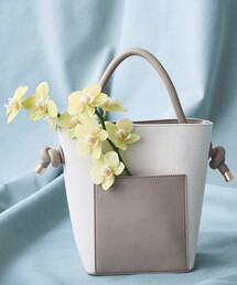 OPAQUE.CLIP | キャンバスコンビバケツトート【2WAY】(トートバッグ)