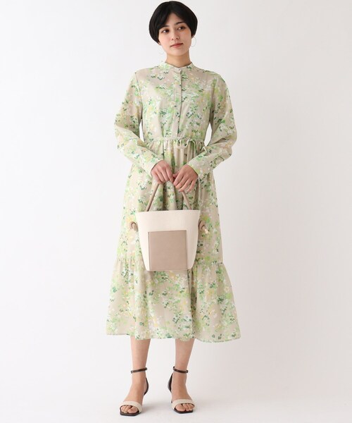 OPAQUE.CLIP（オペークドットクリップ）の「◆キャンバスコンビバケツトート【2WAY】（トートバッグ・レディース・ブラック/ライトベージュ・00）」の5枚目の写真