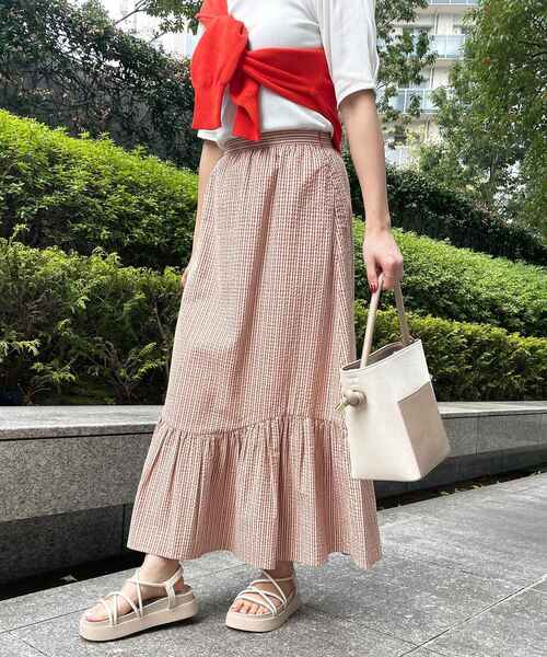 OPAQUE.CLIP（オペークドットクリップ）の「◆キャンバスコンビバケツトート【2WAY】（トートバッグ・レディース・ブラック/ライトベージュ・00）」の15枚目の写真