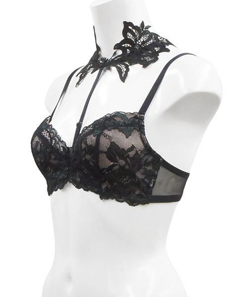 ANNEBRA(アンブラ)の「Lily つけ襟デコルテメイクブラジャー(ブラジャー・レディース・ホワイト/ブラック・B70/C70/D70/B75/C75/D75/E70/E75/F70/F75/E80/C80/D80/G70/G75)」の10枚目の写真