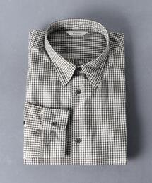 FUJITO | ＜FUJITO（フジト）＞ミニチェック レギュラーカラー シャツ(シャツ/ブラウス)