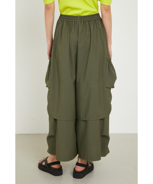 HeRIN.CYE(ヘリンドットサイ)の「Wide pants(カーゴパンツ・レディース・ホワイト/ブラック/カーキ・FREE)」の12枚目の写真