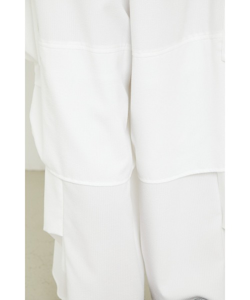 HeRIN.CYE(ヘリンドットサイ)の「Wide pants(カーゴパンツ・レディース・ホワイト/ブラック/カーキ・FREE)」の22枚目の写真