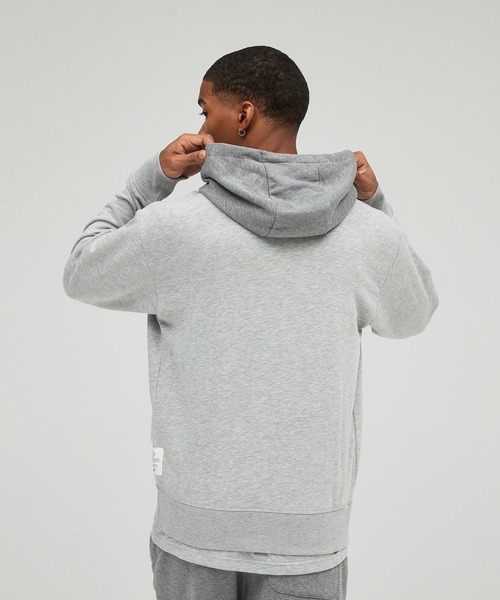 NEW BALANCE(ニューバランス)の「NB Essentials PURE BALANCE ドープダイスウェットフーディー(パーカー・メンズ・ライトブルー/グレー/ライトグリーン・XX-LARGE/SMALL/MEDIUM/LARGE/X-LARGE)」の7枚目の写真