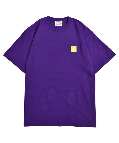 DOUBLE STEAL(ダブルスティール)の「Square Mini Box Heavy Tシャツ(Tシャツ/カットソー・メンズ・ホワイト/グリーン/オレンジ/パープル・LARGE/XX-LARGE/X-LARGE/MEDIUM)」の4枚目の写真