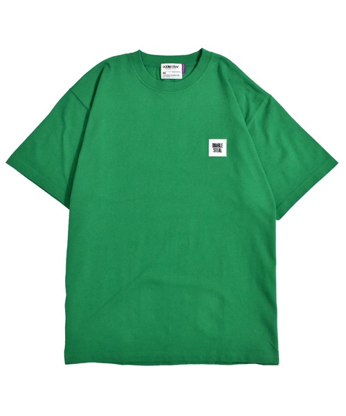 DOUBLE STEAL(ダブルスティール)の「Square Mini Box Heavy Tシャツ(Tシャツ/カットソー・メンズ・ホワイト/グリーン/オレンジ/パープル・LARGE/XX-LARGE/X-LARGE/MEDIUM)」の3枚目の写真