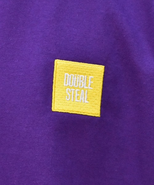 DOUBLE STEAL(ダブルスティール)の「Square Mini Box Heavy Tシャツ(Tシャツ/カットソー・メンズ・ホワイト/グリーン/オレンジ/パープル・LARGE/XX-LARGE/X-LARGE/MEDIUM)」の13枚目の写真