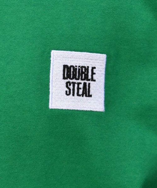 DOUBLE STEAL(ダブルスティール)の「Square Mini Box Heavy Tシャツ(Tシャツ/カットソー・メンズ・ホワイト/グリーン/オレンジ/パープル・LARGE/XX-LARGE/X-LARGE/MEDIUM)」の18枚目の写真