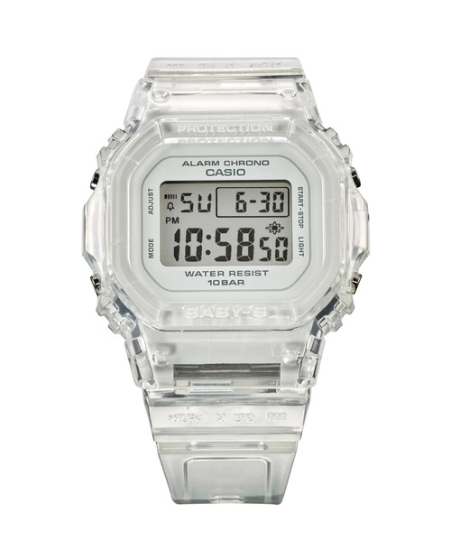 BABY-G（ベイビージー）の「BABY-G/ベイビージー 腕時計 BGD-565S-7JF（デジタル腕時計・レディース・クリア・FREE）」の7枚目の写真