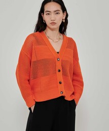 CITY TOKYO | メッシュコントラストカーディガン(カーディガン/ボレロ)